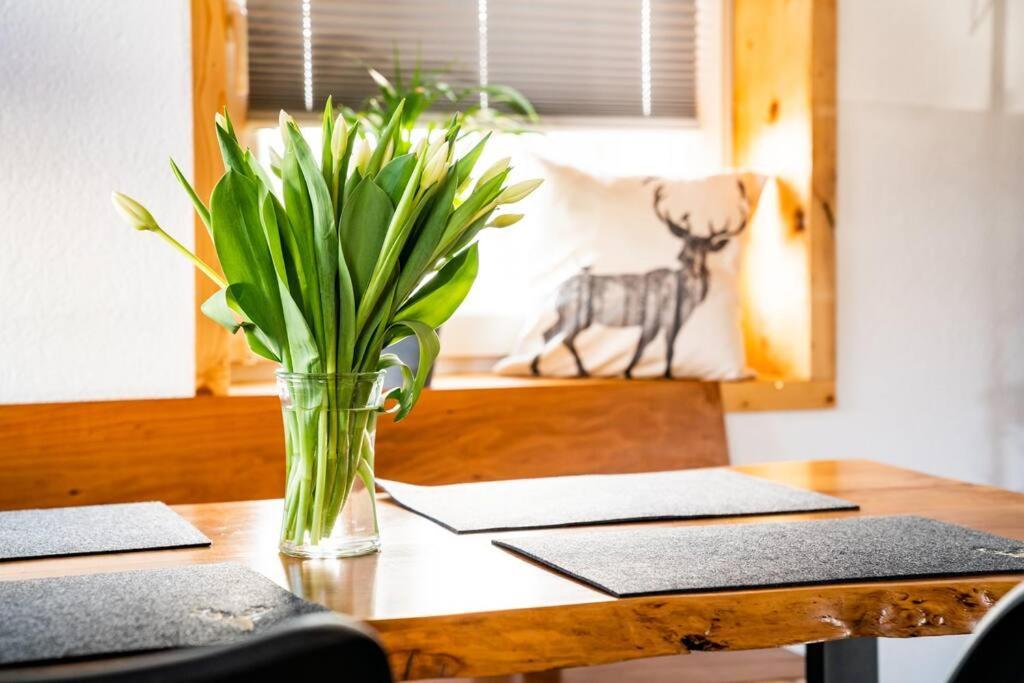 Neu Renoviertes Ferienhaus/Wohnunng Kleine Auszeit Sonnenbühl Extérieur photo